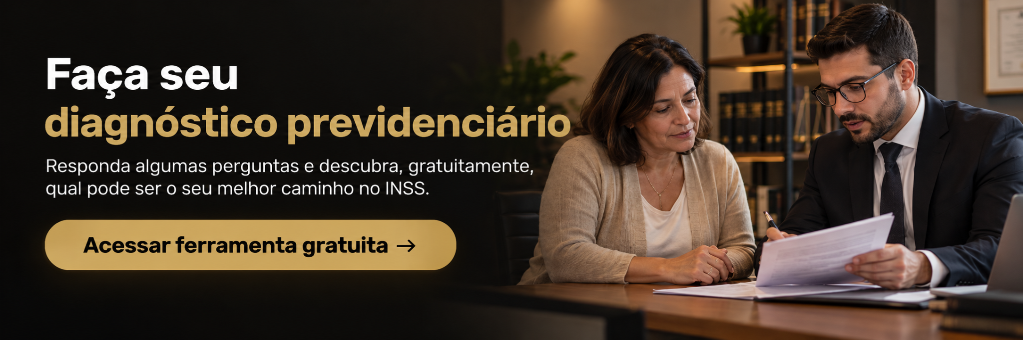 Diagnóstico previdenciário gratuito do Thiago Fachetti Advogados: acesse a ferramenta online